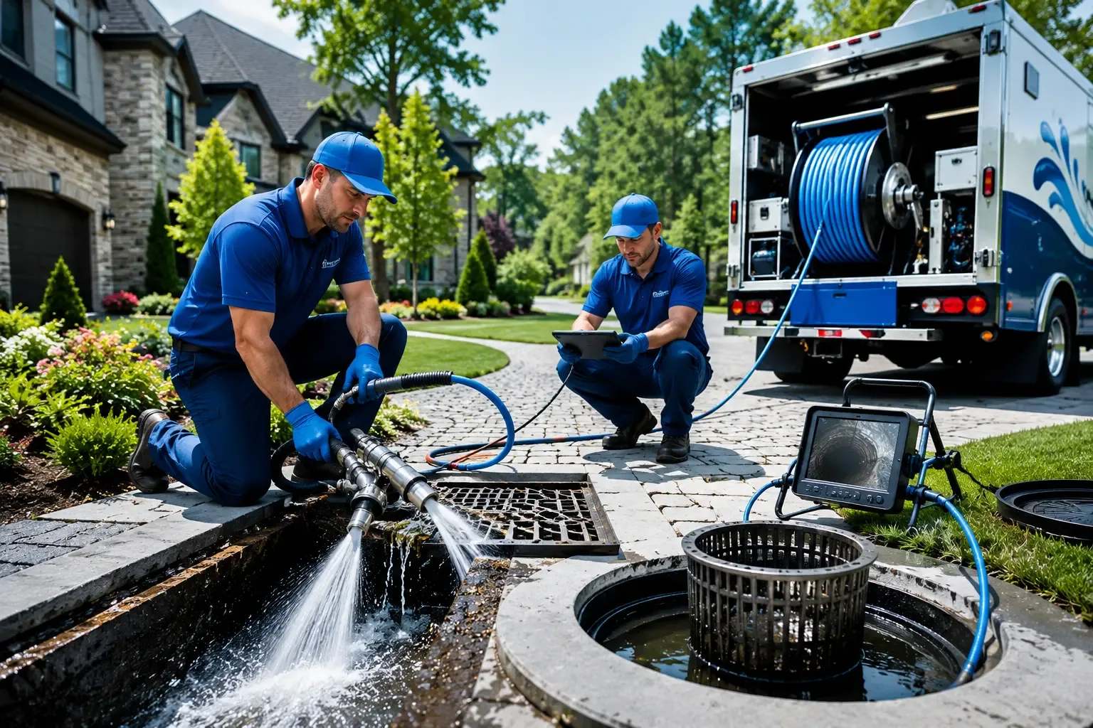 Local outdoor drain cleaning professionals in Faulkner, MD