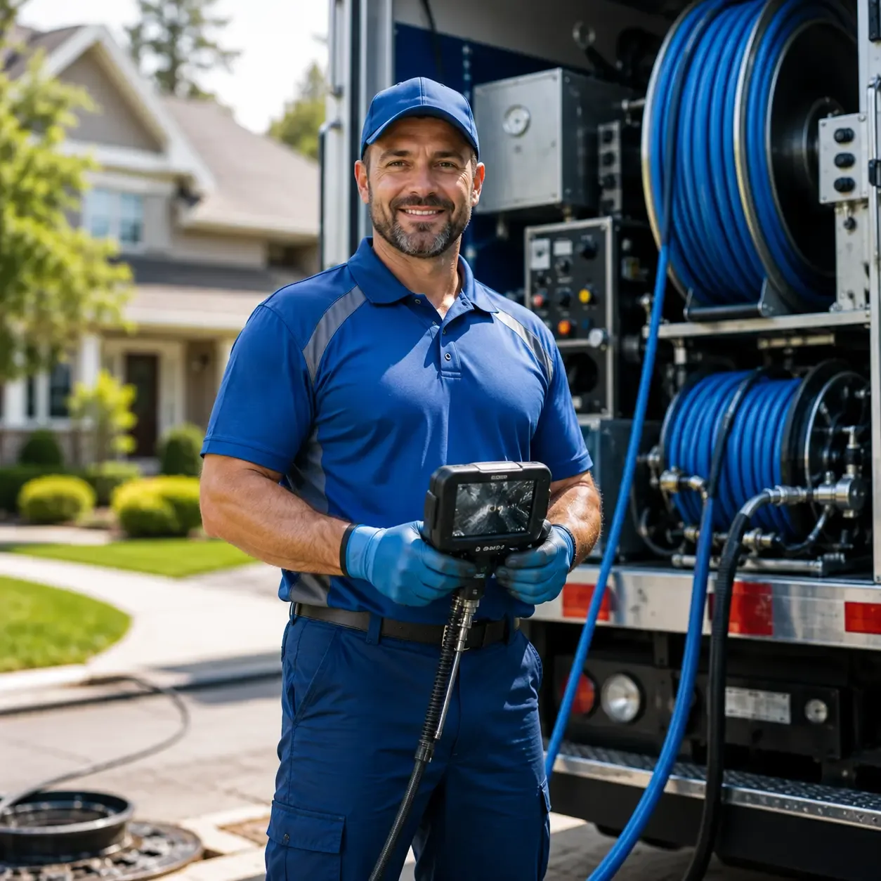 Local outdoor drain cleaning specialists in Faulkner, MD